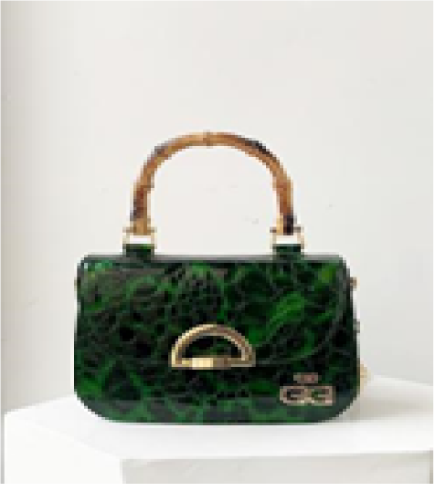 Picture of Women bag with horn handle