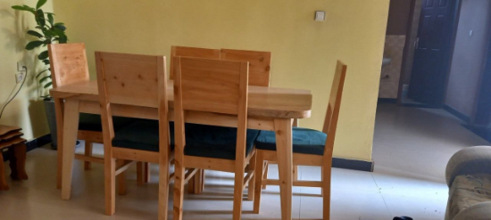 Picture of Dining  table  with 6 chairs